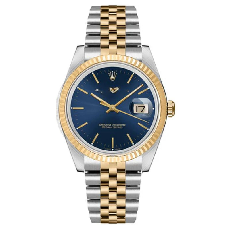 Datejust Gold & Steel Blue Dial 36mm 16233